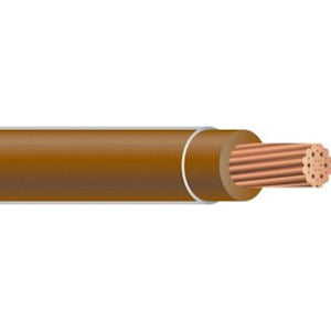 THHNCU-GENERIC Thhncu-generic thhn6strbrnmr Thhn 6 Awg Brown Copper Wire