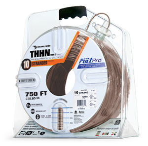 ENCORE Encore thhn10strbrn750c Thhn 10 Awg Stranded Brown Wire 750ft
