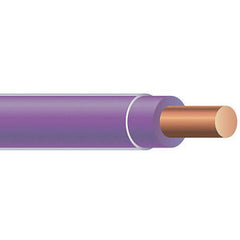 THHNCU-GENERIC Thhn 14 Awg Solid Copper Wire Purple 2500 Ft Reel 600V