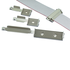 PANDUIT Panduit fcm2-a-t14 Flat Cable Mount Gray Nylon 200 Pack