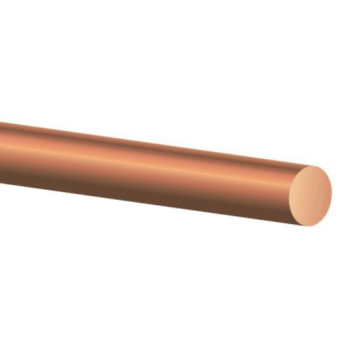 BARE COPPER Bare Copper bare2solsdmr 2 Awg Solid Copper Wire 125 Ft