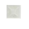 ABB Abb tc150x150a Four-way Cable Tie Mount 1.5x1.5 in Nylon