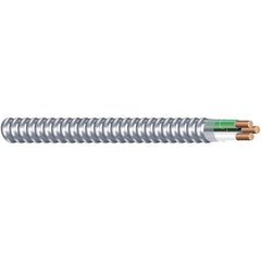 MISCELLANEOUS MC CABLE-GENERIC Mc Cable Aluminum Armor 12 Awg 4 Conductor Solid Copper Reel
