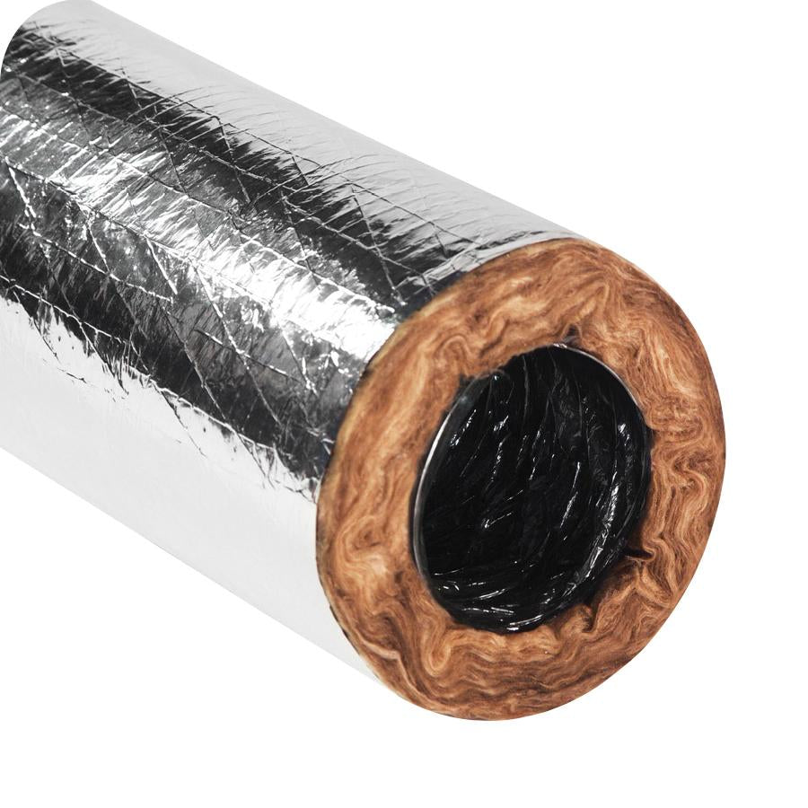 QUIETFLEX Quietflex 1880 Flexible Foil Air Duct 18 in 25 Ft R6