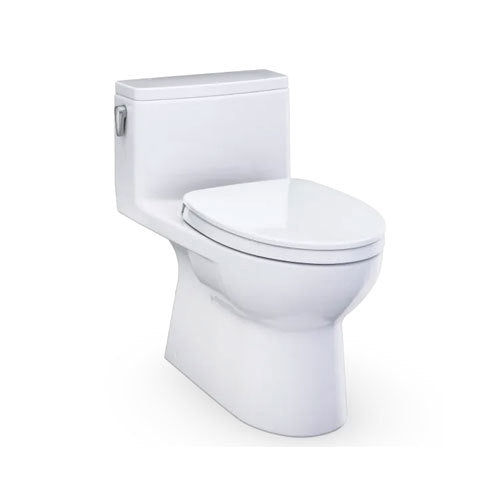TOTO Toto Ms672124cefg01 One-piece Toilet 1.28 Gpf White