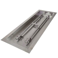 ATHENA Athena dip-rec-30 Rectangle Burner Pan 65000 Btu/h 30 in
