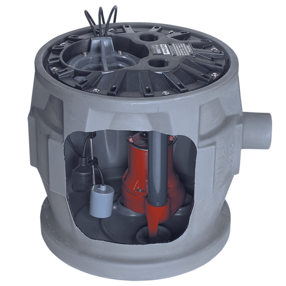 LIBERTY PUMPS Liberty Pumps p382le51/a2 Simplex Sewage Package 1/2 Hp