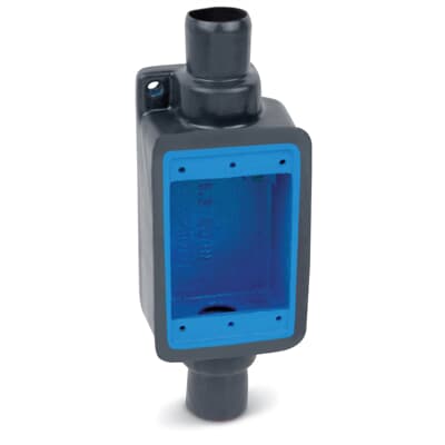 THOMAS & BETTS Thomas Betts fsc2-g Feed-thru Device Box Single Gang