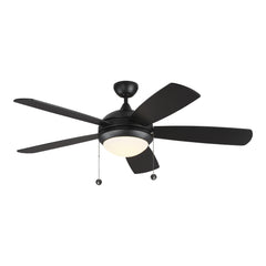 SEAGULL LIGHTING Seagull Lighting 5dic52bkd-v1 Ceiling Fan 52 Inch Matte Black