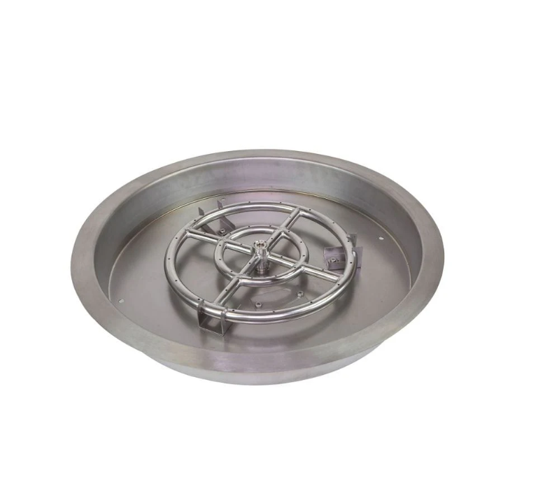 ATHENA Athena dip-rd-31 31-inch Round Drop-in Burner Pan