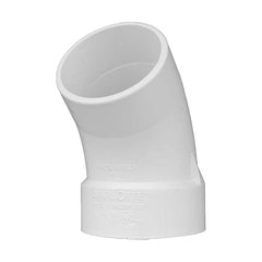 CHARLOTTE PIPE Charlotte Pipe pvc-323-10in Pvc Dwv Street 45 Elbow 10 in