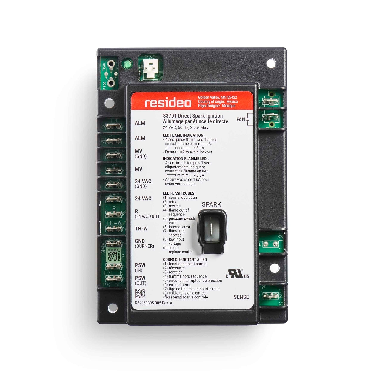 RESIDEO Resideo s8701a1098/b Dsi Ignition Control Module