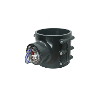 H2FLOW CONTROLS H2FLOW Controls fv-8-l Flowvis Flow Meter 8 Inch SCH80