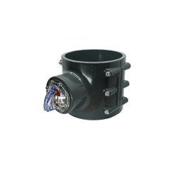 H2FLOW CONTROLS H2FLOW Controls fv-8-l Flowvis Flow Meter 8 Inch SCH80