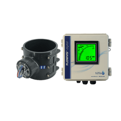H2FLOW CONTROLS H2FLOW Controls fv-8-l Flowvis Flow Meter 8 Inch SCH80