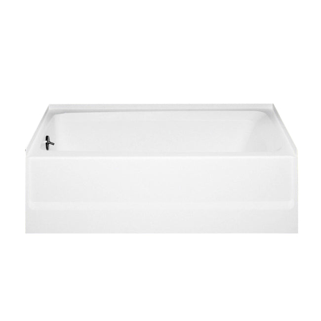 SWANSTONE Swanstone bt03060rd.010 Alcove Soaking Tub 60x30x16 White