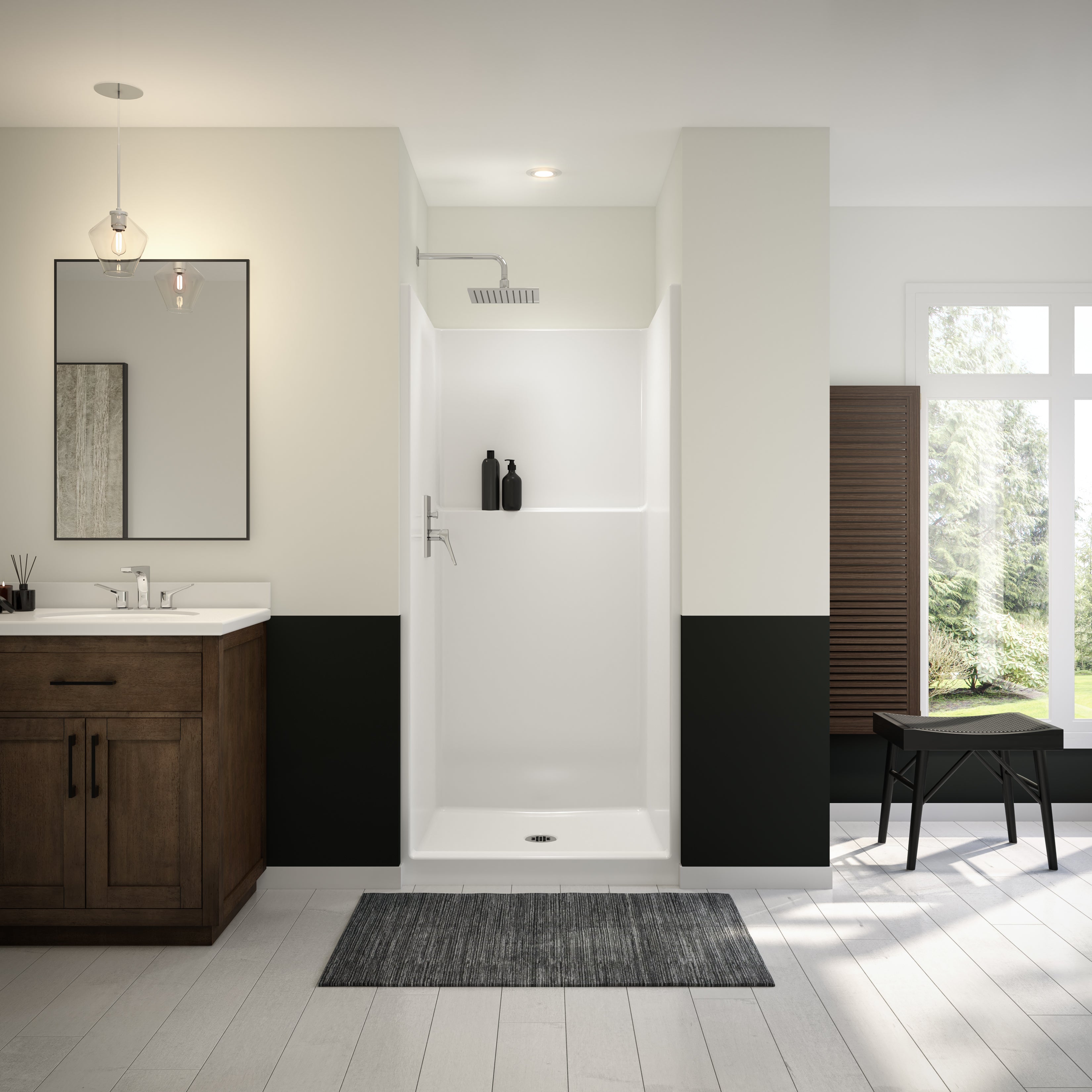 MAAX Maax 107159-000-002-000 Alcove Shower 36x36 Center Drain