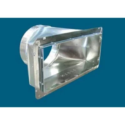 M&M MANUFACTURING Mm Manufacturing 601-10X8X8 Register Box Snap-rail Flange