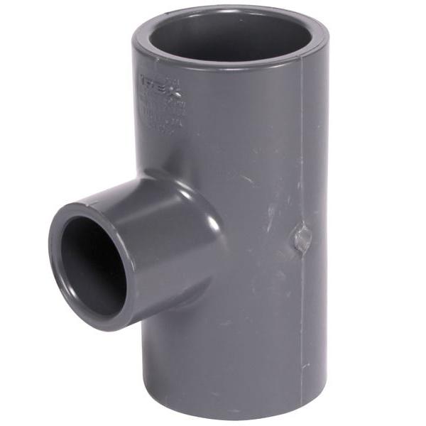 IPEX Ipex 36794 Pvc Schedule 80 Socket Tee 1-1/4 X 1 in