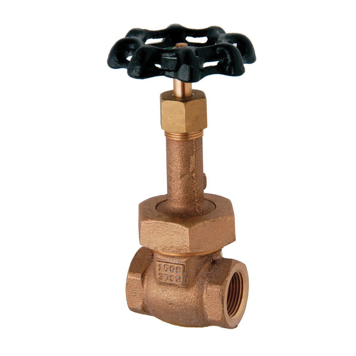 HAMMOND VALVE Hammond Valve 629000200 Bronze Gate Valve 2 in Threaded