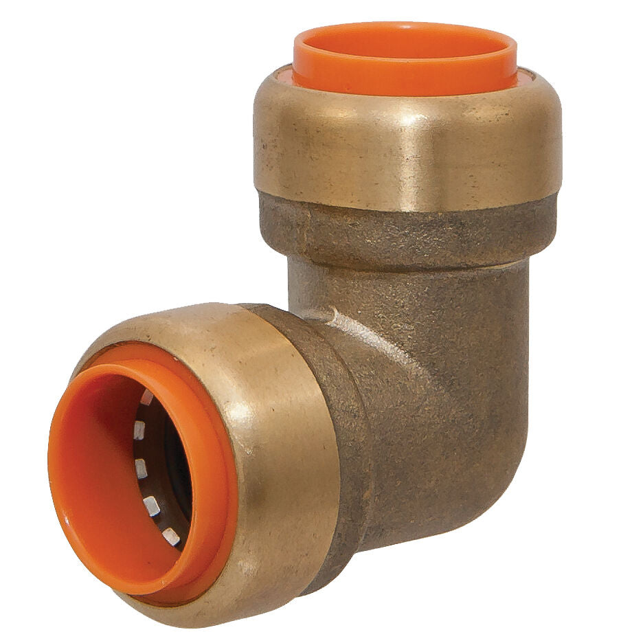 NIBCO Nibco P707 Push Brass 90 Degree Elbow 3/4 Inch