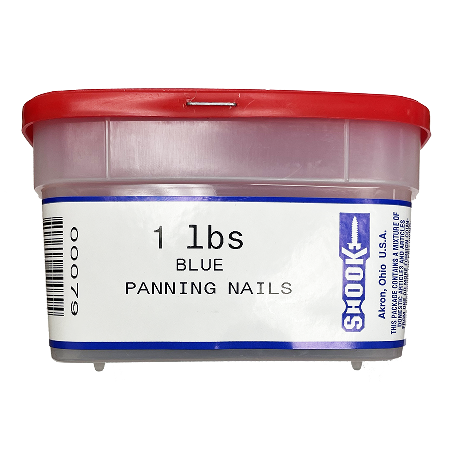 SHOOK MANUFACTURED PRODUCTS Shook Manufactured Products 00079 Hvac Panning Nail 1 Lb