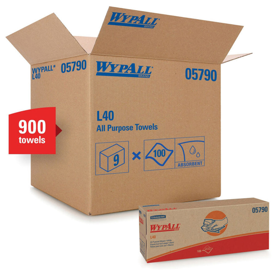 KIMBERLY-CLARK Kimberly-clark 05790 Disposable Towel 16.4x9.8 in White 100/box