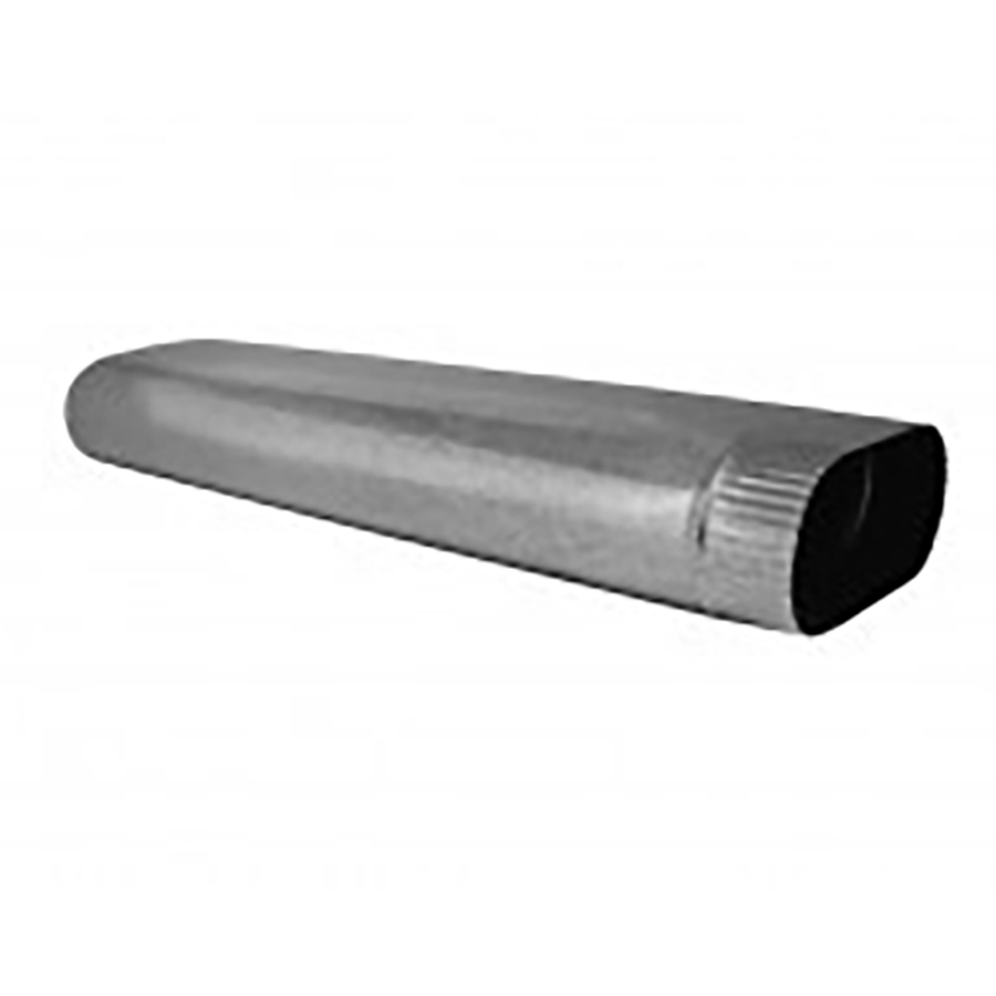 SOUTHWARK METAL Southwark Metal 100_7IN Oval Sheet Metal Pipe 7x100 in