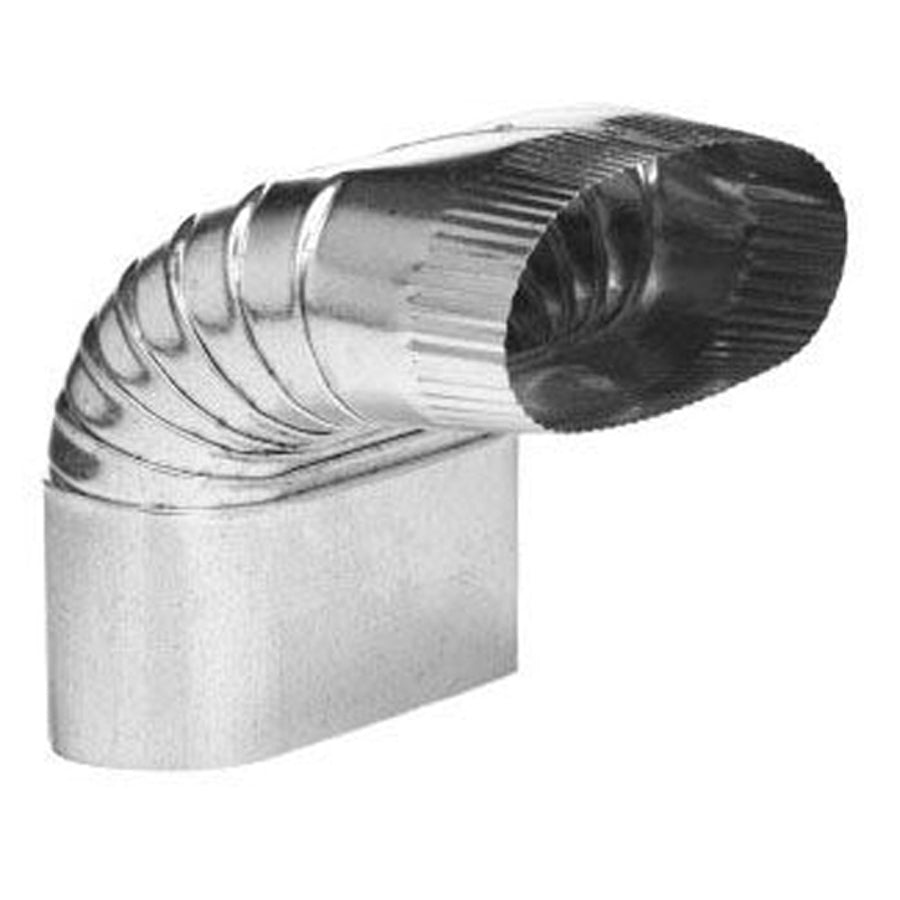 SOUTHWARK METAL Southwark Metal 116_8IN Oval Duct Elbow 90 Degree 8 Inch