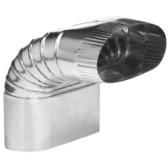 SOUTHWARK METAL Southwark Metal 116_6IN Duct Angle Oval Vertical 90 Degree 6x6