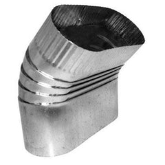 SOUTHWARK METAL Southwark Metal 115_8IN Oval Duct Angle 45 Degree 8 Inch