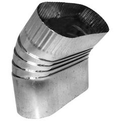 SOUTHWARK METAL Southwark Metal 115_6IN Duct Angle Oval 45 Degree 6x6
