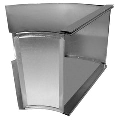 SOUTHWARK METAL Southwark Metal 13_8X8 Trunk Duct Angle 8x8 45 Degree