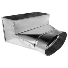 SOUTHWARK METAL Southwark Metal 124R_4X10X6 Oval to Round Pipe Boot Elbow