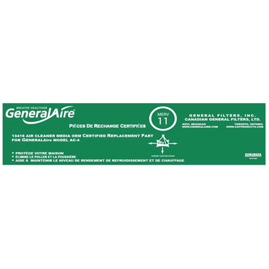 GENERALAIRE Generalaire 4401 Expandable Media Assembly Air Cleaner