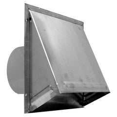 SOUTHWARK METAL Southwark Metal 39AL_6IN Vent Wall Cap Damper 6 Inches