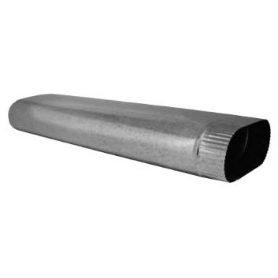 SOUTHWARK METAL Southwark Metal 160_8IN Oval Sheet Metal Pipe 8 Inch 60 Inch