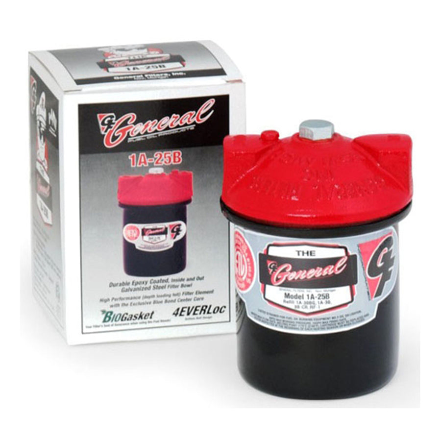 GENERALAIRE Generalaire 1A-25B Fuel Oil Filter 10 Micron 3/8 Inch Npt