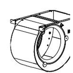 WESTINGHOUSE Westinghouse 297207R Blower Housing Assembly Furnace