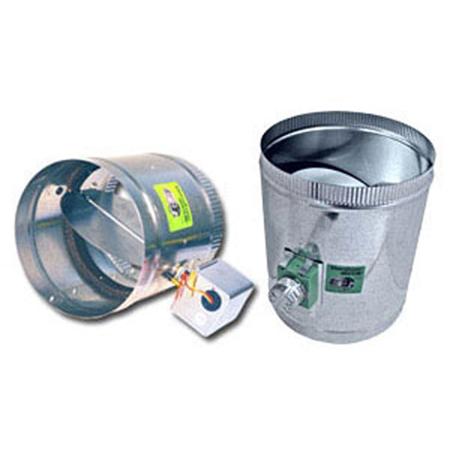 DUROZONE Durozone 35047 Round Motorized Duct Damper 14 Inches