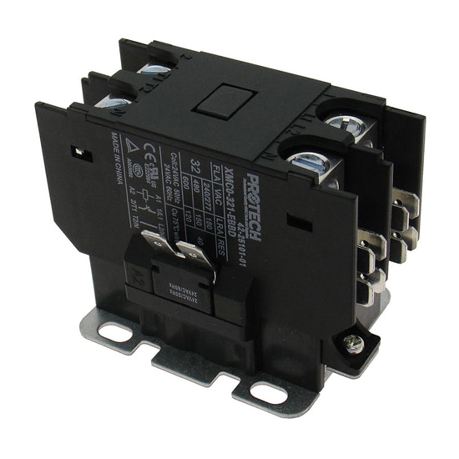 RUUD Ruud 42-25101-01 Heat Pump Contactor 32A 1 Pole 24V
