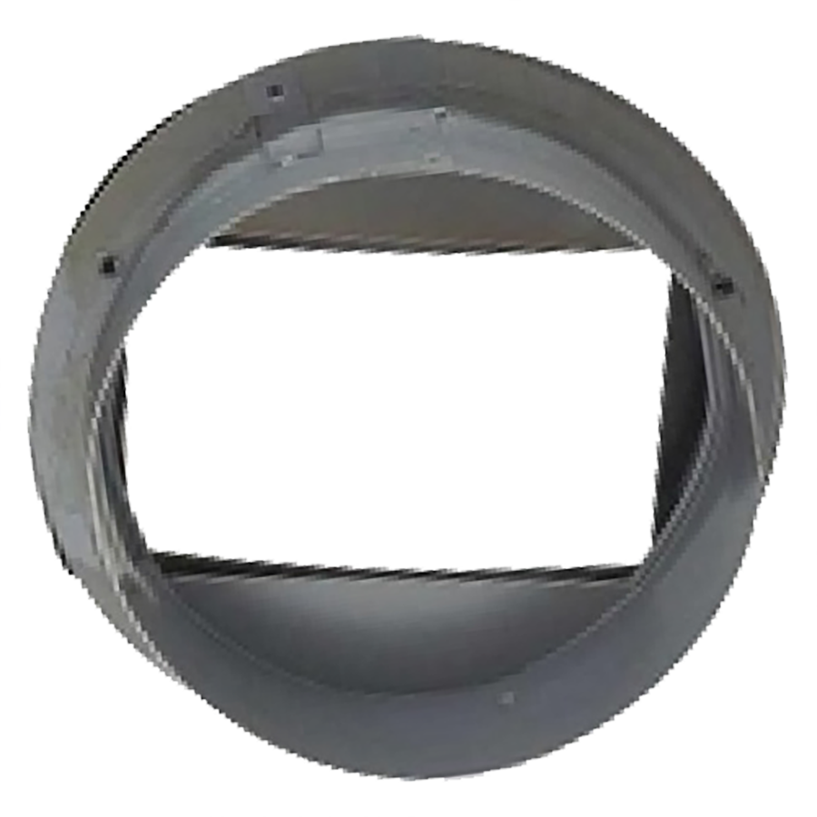 SPACEPAK Spacepak 45AC-PAJ Sheet Metal Plenum Adapter 9 Inch