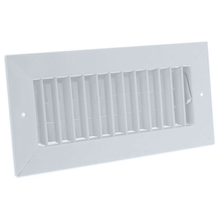 HART & COOLEY Hart Cooley 075057 Supply Register 30x6 White Steel