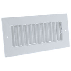 HART & COOLEY Hart Cooley 075057 Supply Register 30x6 White Steel
