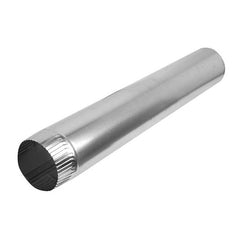 DUNDAS JAFINE Dundas Jafine P4E Aluminum Snap Lock Vent Pipe 4x24 in