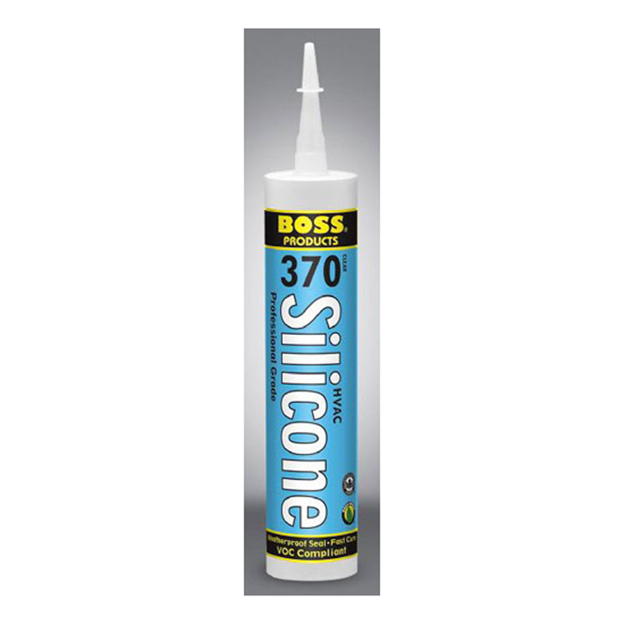 BOSS PRODUCTS Boss Products 37002 Black Silicone Hvac Caulk Sealant