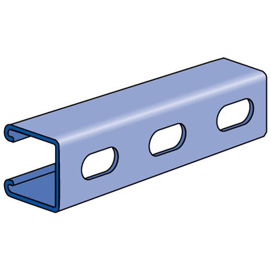 UNISTRUT Unistrut P1000T_10FT-PG Strut Channel 1.625x1.625 10ft 12GA