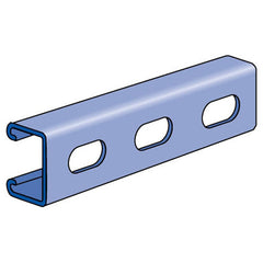 UNISTRUT Unistrut P3300T_10FT-PG Framing Channel 12 Gauge 10 Ft