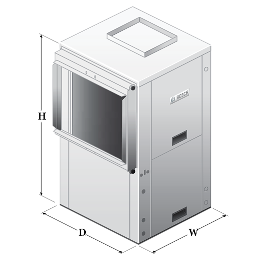 BOSCH Bosch 7-735-052-328 Geothermal Heat Pump 3 Ton Vertical