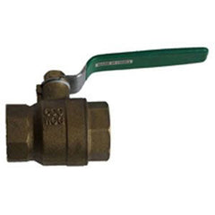 B&D MANUFACTURING Bd Manufacturing BV004 3/4 Brass Ball Valve Fip Lever